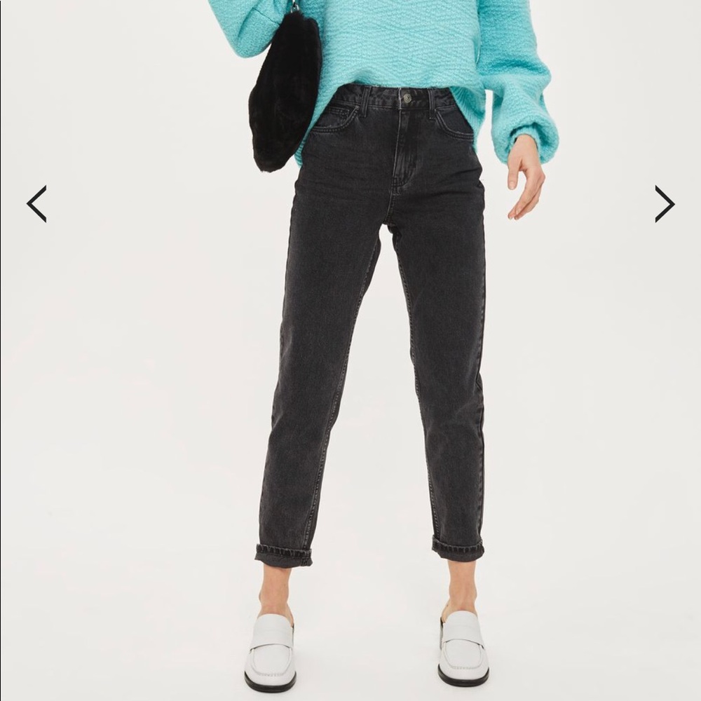 NWT Black Mom jeans